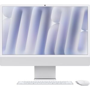 Apple iMac 24 with Retina 4.5K, M4, 24RAM, 512Gb, 10CPU/10GPU, Silver (MCR24) 2024