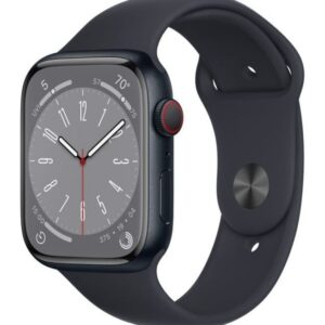Б/У Apple Watch Series 8 GPS + LTE 45mm Midnight Aluminum Case with Midnight Sport Band (MNVL3)