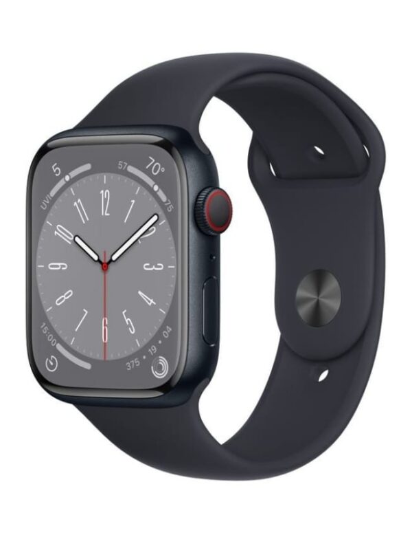 Б/У Apple Watch Series 8 GPS + LTE 45mm Midnight Aluminum Case with Midnight Sport Band (MNVL3)