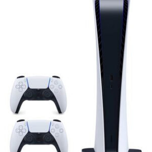 Б/у игровая консоль Sony PlayStation 5 (Digital Edition) + геймад Dualsense(White)