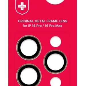 Защитные линзы на камеру +NEU Chatel Metal Frame Lens Protector Glass for iPhone 16 Pro/16 Pro Max Gold
