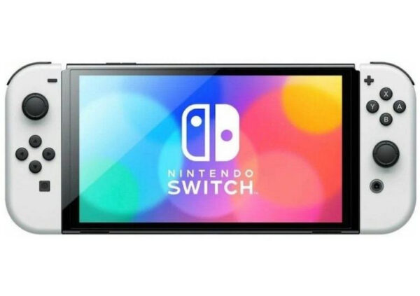 Игровая приставка Nintendo Switch OLED with White Joy-Con (045496453435)