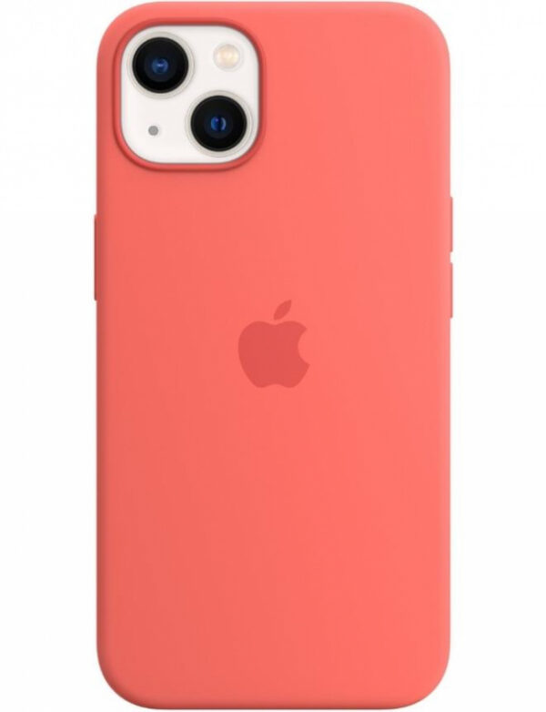 Оригинальний чехол Silicone Case with MagSafe для iPhone 13 (Pomelo) (MM253)