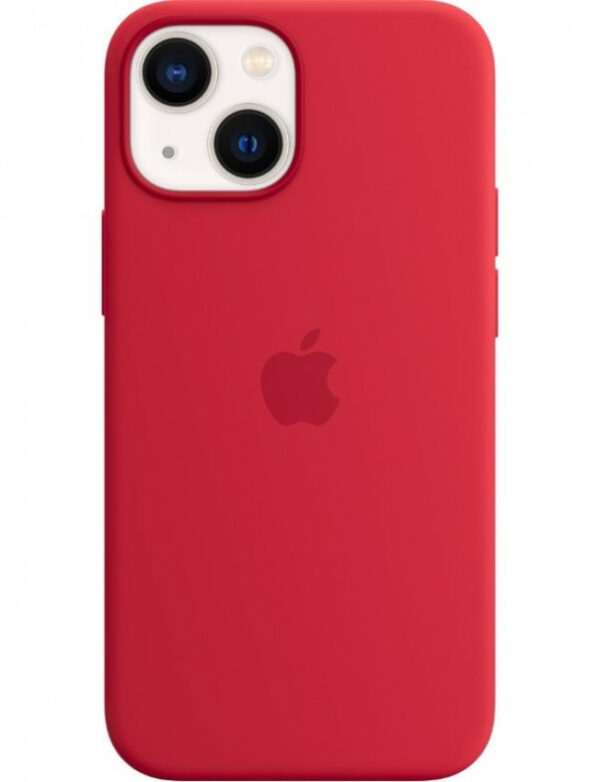 Оригинальний чехол Silicone Case with MagSafe для iPhone 13 mini ( (PRODUCT) RED) (MM233)
