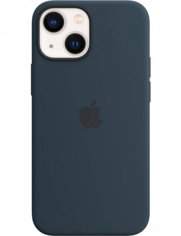 Оригинальний чехол Silicone Case with MagSafe для iPhone 13 mini (Abyss Blue) (MM213)