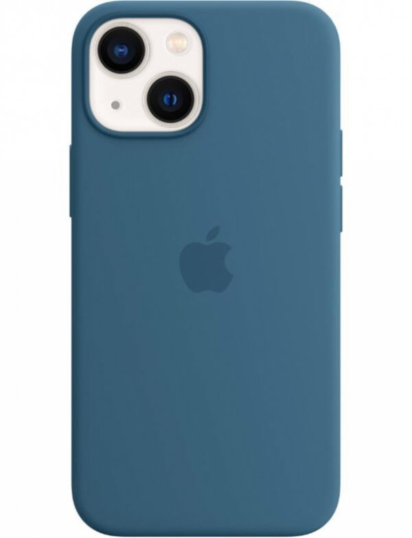 Оригинальний чехол Silicone Case with MagSafe для iPhone 13 mini (Blue Jay) (MM1Y3)