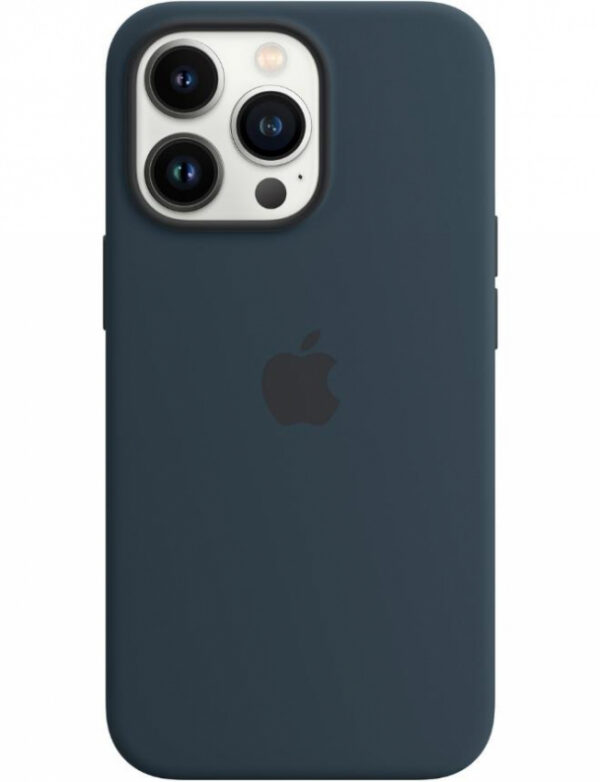 Оригинальний чехол Silicone Case with MagSafe для iPhone 13 Pro (Abyss Blue) (MM2J3)