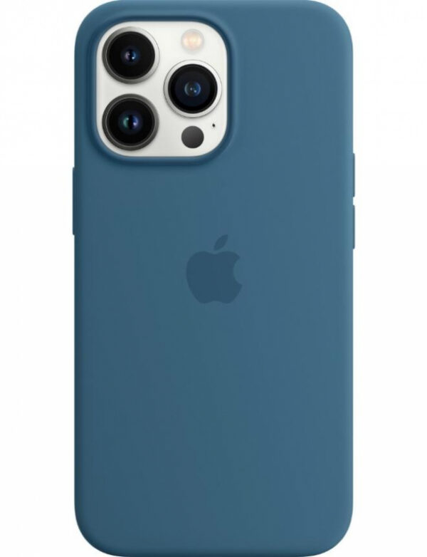 Оригинальний чехол Silicone Case with MagSafe для iPhone 13 Pro (Blue Jay ) (MM2G3)