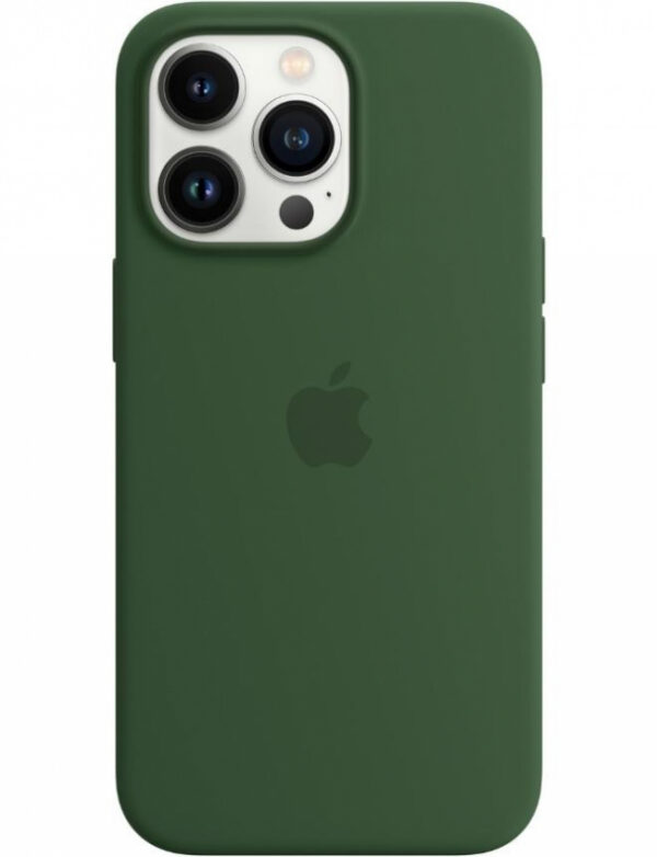 Оригинальний чехол Silicone Case with MagSafe для iPhone 13 Pro (Clover) (MM2F3)