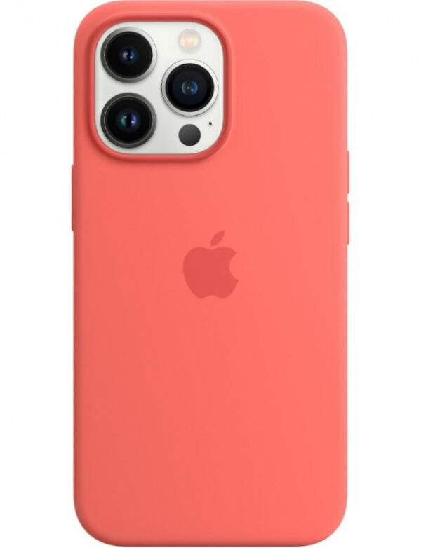 Оригинальний чехол Silicone Case with MagSafe для iPhone 13 Pro (Pink Pomelo) (MM2E3)