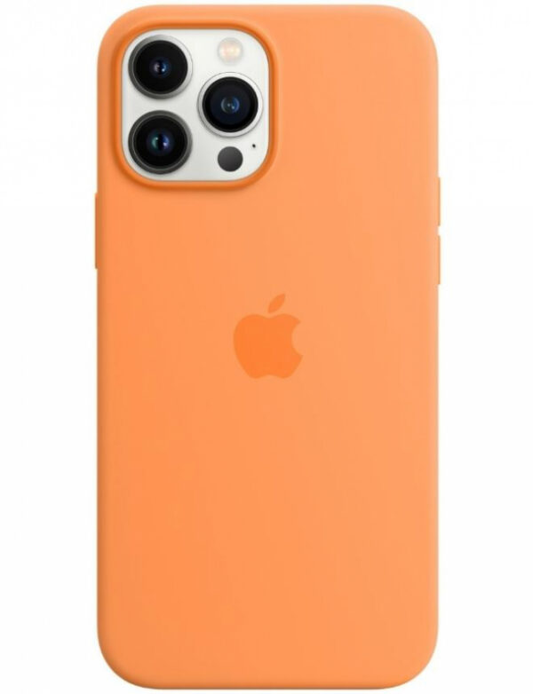 Оригинальний чехол Silicone Case with MagSafe для iPhone 13 Pro Max (Marigold ) (MM2M3)
