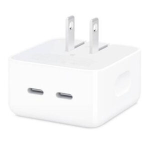 Оригинальный компактный блок питания Apple Dual USB-C Adapter White (MNWM3)