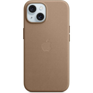 Оригинальный чехол FineWoven Case with MagSafe для iPhone 15 (Taupe) (MT3C3)