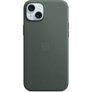 Оригинальный чехол FineWoven Case with MagSafe для iPhone 15 Plus (Evergreen) (MT4F3)