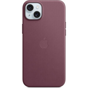 Оригинальный чехол FineWoven Case with MagSafe для iPhone 15 Plus (Mulberry) (MT4A3)