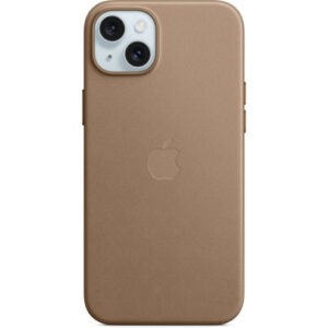 Оригинальный чехол FineWoven Case with MagSafe для iPhone 15 Plus (Taupe) (MT473)