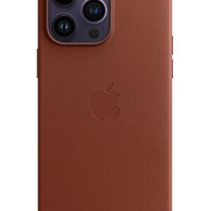 Оригинальный чехол Leather Case with MagSafe для iPhone 14 Pro Max (Umber) (MPPQ3)