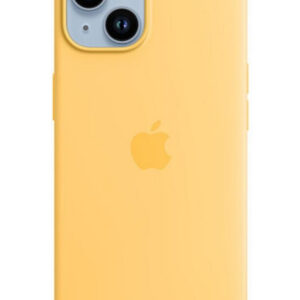 Чехол Silicone Case with MagSafe для iPhone 14 (Sunglow) (MPT23) (Original Assembly)