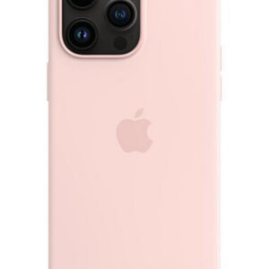 Чехол Silicone Case with MagSafe для iPhone 14 Pro Max (Chalk Pink) (MPTT3) (Original Assembly)