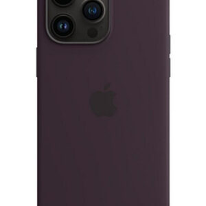 Чехол Silicone Case with MagSafe для iPhone 14 Pro Max (Elderberry) (MPTX3) (Original Assembly)