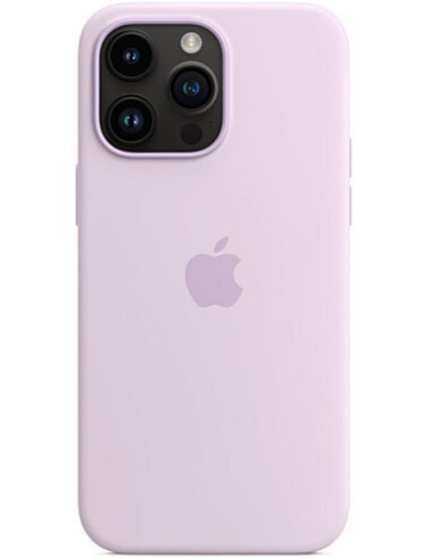 Оригинальный чехол Silicone Case with MagSafe для iPhone 14 Pro Max (Lilac) (MPTW3)