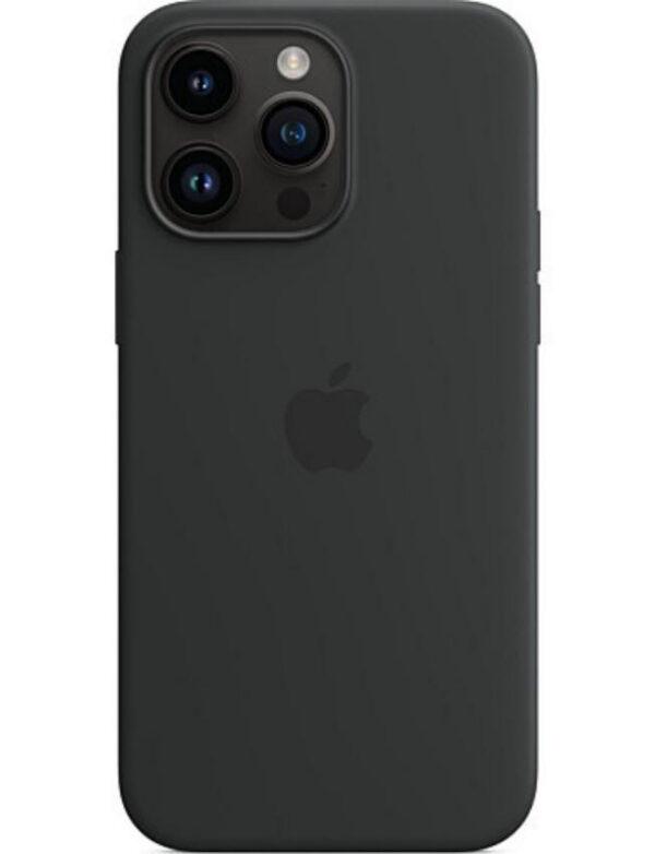 Чехол Silicone Case with MagSafe для iPhone 14 Pro Max (Midnight) (MPTP3) (Original Assembly)