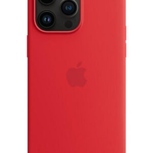 Чехол Silicone Case with MagSafe для iPhone 14 Pro Max (PRODUCT) RED (MPTR3) (Original Assembly)