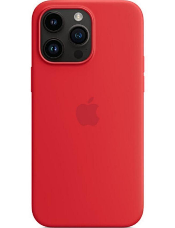 Чехол Silicone Case with MagSafe для iPhone 14 Pro Max (PRODUCT) RED (MPTR3) (Original Assembly)