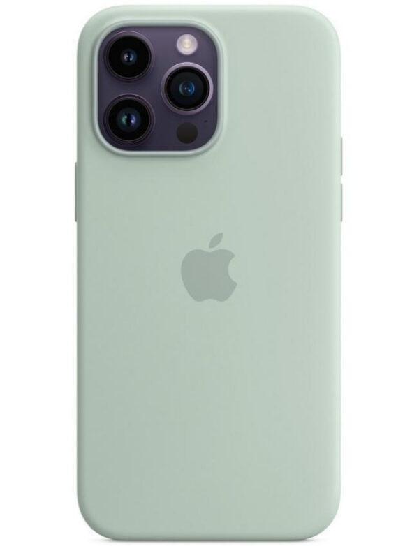 Оригинальный чехол Silicone Case with MagSafe для iPhone 14 Pro Max (Succulent) (MPTY3)