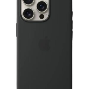 Оригинальный чехол Silicone Case with MagSafe для iPhone 16 Pro (Black) (MYYJ3)