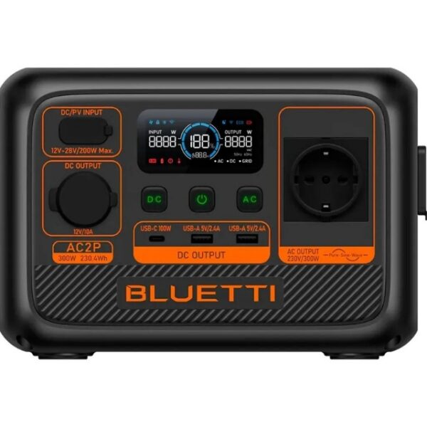 Портативная зарядная станция Bluetti AC2P 300W 230.4Wh