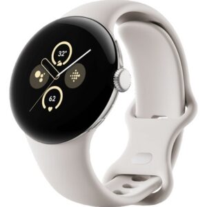 Смарт-часы Google Pixel Watch 2 LTE Polished Silver Case/Porcelain Active Band