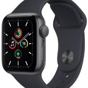 Apple Watch Series SE 40mm Space Gray with Midnight Sport Band (MKQ13)