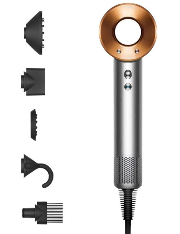 Фен для волоc Dyson Supersonic (HD07) (Nickel/Copper) (389922-01)