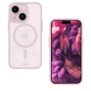 Чехол LAUT HUEX PROTECT with MagSafe для iPhone 15 (Pink)
