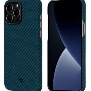 Чехол Pitaka MagEZ Case 2 для Apple iPhone 13 Pro Max (Black/Blue) (KI1308PM)