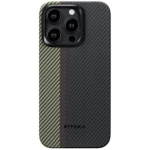 Чехол Pitaka MagEZ Case 4 Fusion Weaving with MagSafe для Apple iPhone 15 Pro (Overture) (FO1501P)