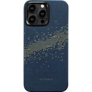 Чехол Pitaka MagEZ Case 4 StarPeak with MagSafe для Apple iPhone 15 Pro (Milky Way Galaxy) (KI1501PMYG)