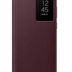 Чехол Samsung для Galaxy S22 Ultra Smart Clear View Cover (Burgundy) (EF-ZS908CEEGRU)