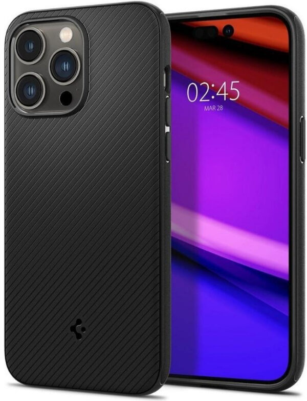 Чехол Spigen Mag Armor для Apple iPhone 14 Pro Max (MagFit Matte Black) (ACS04844)
