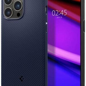 Чехол Spigen Mag Armor для Apple iPhone 14 Pro Max (MagFit Navy Blue) (ACS04845)