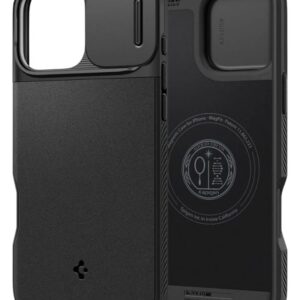 Чехол Spigen Optik Armor для iPhone 16 Pro Max with MagSafe (Black) (ACS08015)