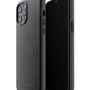 Чехол кожаный MUJJO для Apple iPhone 12 Pro Max Full Leather Case Black