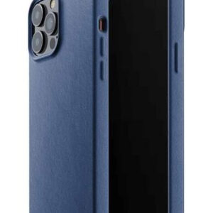 Чехол кожаный MUJJO для Apple iPhone 13 Pro Max Full Leather Case Monaco Blue