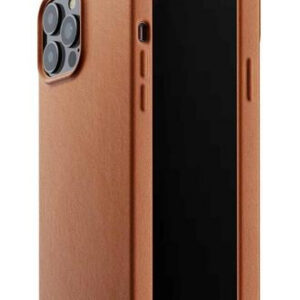 Чехол кожаный MUJJO для Apple iPhone 13 Pro Max Full Leather Case Tan