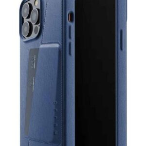 Чехол кожаный MUJJO для Apple iPhone 13 Pro Max Full Leather Wallet Case Monaco Blue