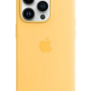 Чехол Silicone Case with MagSafe для iPhone 14 Pro (Sunglow) (MPTM3) (Original Assembly)