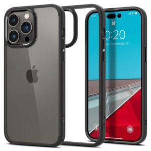 Чехол Spigen Ultra Hybrid для Apple iPhone 14 Pro (Matte Black) (ACS04961)