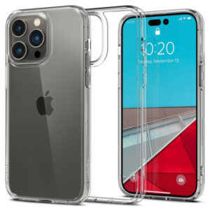 Чехол Spigen Ultra Hybrid для Apple iPhone 14 Pro (Crystal Clear) (ACS04960)