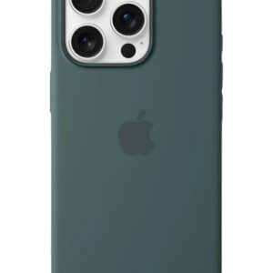 Оригинальный чехол Silicone Case with MagSafe для iPhone 16 Pro (Lake Green) (MYYR3)
